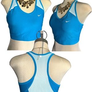 NIKE Dry Fit Sport Blue Top Size L